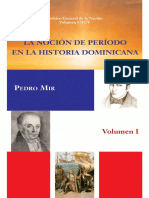 Vol 195. La Nocion Del Periodo en La Historia Dominicana Tomo I