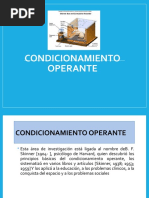 Clase 5 Condicionamiento Operante