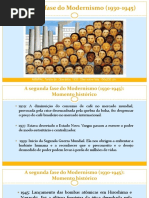 Segunda Geração Modernista - Poesia