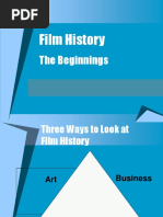 Film History: The Beginnings