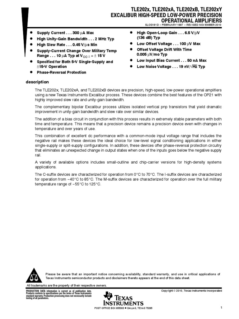 Tle 2024 Transistor | PDF | Operational Amplifier | Electromagnetism