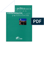 BASES POLITICAS PARA LA PREVENCIÓN DE LA CONTAMINACIÓN DEL SUELO