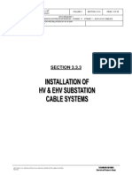 Installation of HV and Ehv Substation Cable System r2