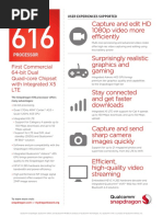 Snapdragon 616 Processor Product Brief