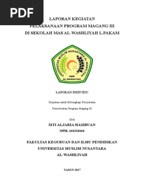 Magang Iii