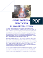 Esoterismo - Curso de Meditacion.La Gran Aventura Interior.doc