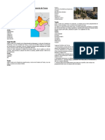 Provincias y Distritos Del Departamento de Tacna