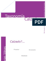 Taxonomia Calzado