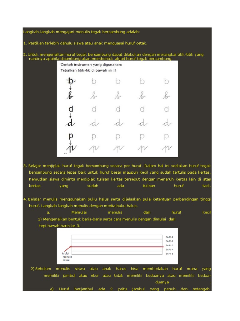 Tegak Sambung Pdf