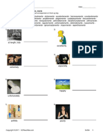 Adverbs Mente-Word Match PDF