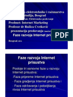 Predavanje Faze Razvoja Internet Prisustva