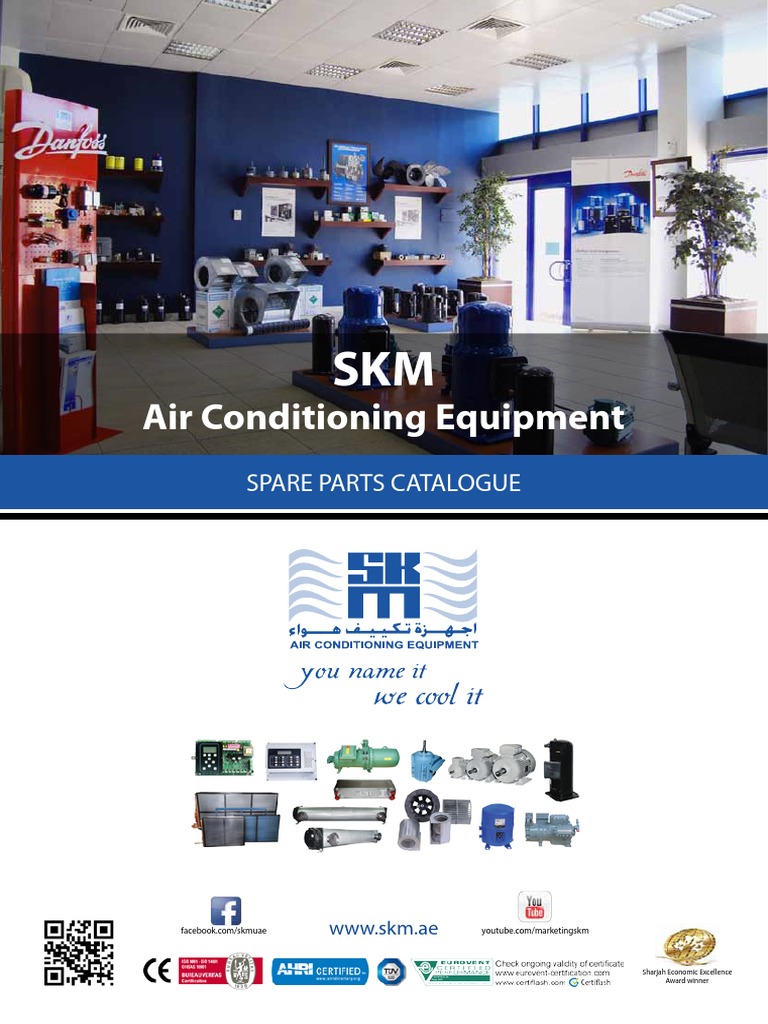 SKM SpareParts Catalogue | PDF | Hvac | Heat Exchanger