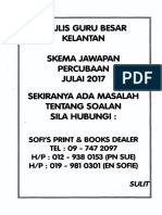 Skema Trial Kelantan 2017 Semua Subjek