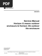 Service Manual Horizon II Macro Outdoor Enclosure & Horizon 3G Outdoor Lite Enclosure