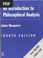 John Hospers-An Introduction to Philosophical Analysis - Fourth Edition (1997)