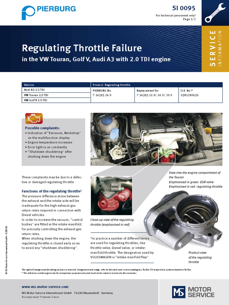 Engine Throtle Failure PDF Throttle Fuse (Electrical)