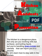 Kitchen Accidents & Preventions