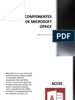 Componentes de Microsoft Office