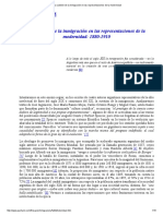 La Cuestión de La Inmigración en Las Representaciones de La Modernidad