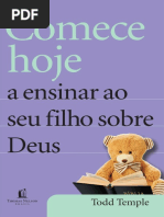 Comece Hoje a Ensinar Ao Seu Filho Sobre Deus - Todd Temple