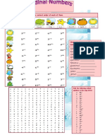 Ordinal Numbers