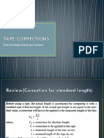 Tape Corrections 2