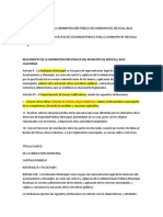 Fundamentos Arresto, Detenciones Policia Municipal