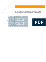 Tarea 10, Celdas, Tablas