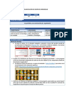 Planificación de la tabla periódica