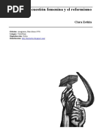 Zetkin - La Cuestión Femenina y La Lucha Contra El Reformismo PDF