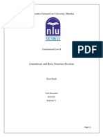 Maharashtra National Law University, Mumbai: Amendment and Basic Structure Doctrine