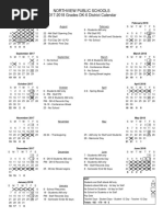 Forsyth County Schools Calendar 2025-26 | PDF | Academia