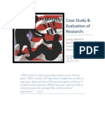 Case Study and Research On EMDR For Combat PTSD