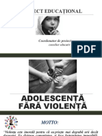 Adolescenta Fara Violenta