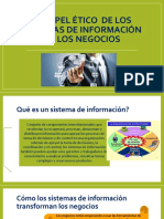 El Papel Ético de Los Sistemas de Información