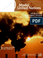 UNEP REPORT Rules of Engagement and Agenda Overview