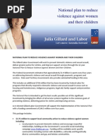 Download National Plan on Violence Against Women Fact Sheet by AustralianLabor SN35630208 doc pdf