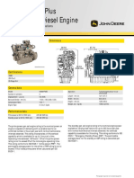 Model 6090HF485 269kW 359 HP Generator Tier 3