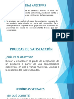 Pruebas de Satisfacción