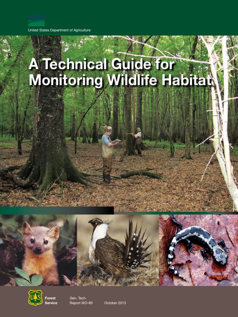 Guide To Monitoring Wildlife HAbitat PDF United States Forest Service