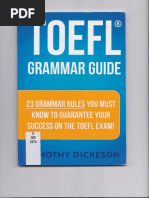 Download TOEFL Grammar Guidepdf by Mint Abdallahi SN356306898 doc pdf