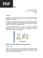 Mutación
