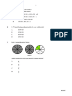 Matematik Kertas 1 latihan upsr