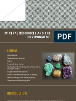 Recursos Minerales