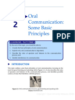 Oral Communication - Some Basic Principles