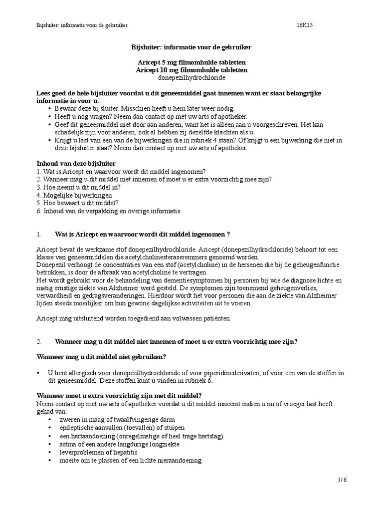 Bijsluiter | PDF