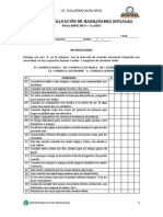 Test Habilidades Sociales 8-12 Años