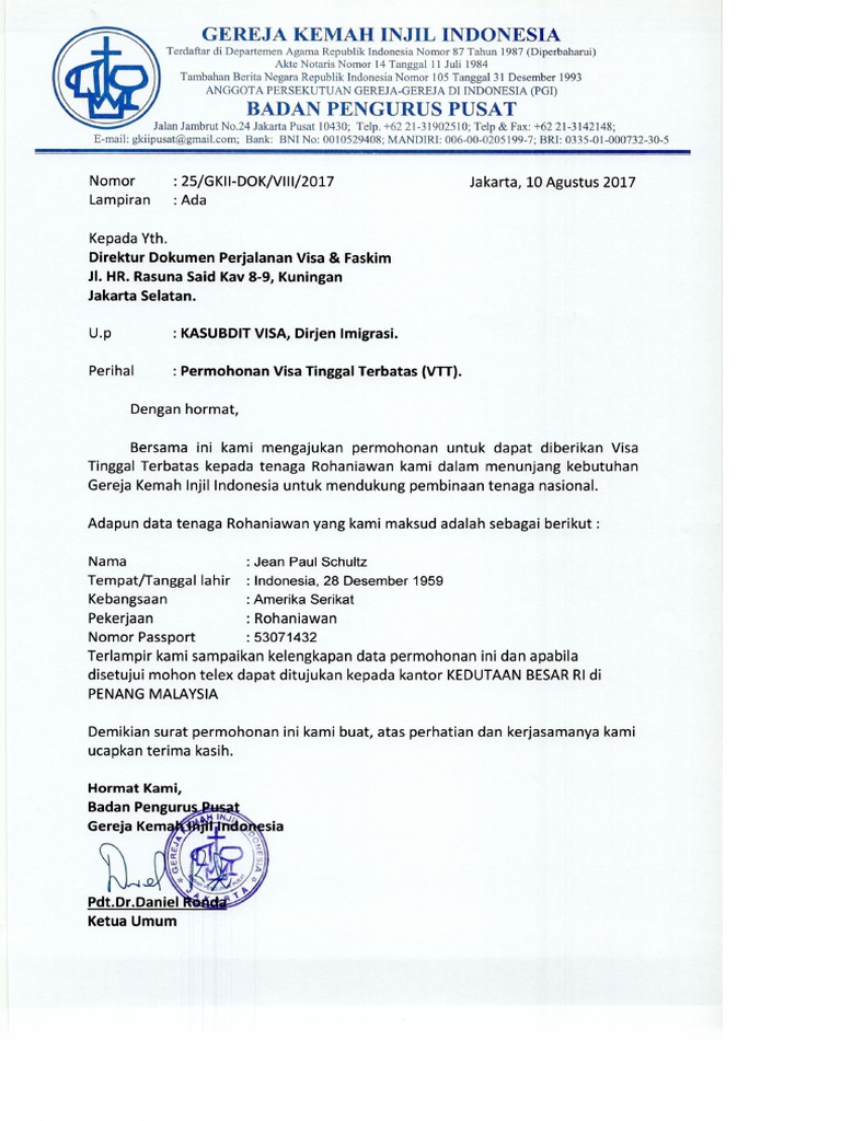 Contoh Surat Berhenti Kerja Steminyak