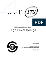 High-Level Design: ITS Graphical Report Maker