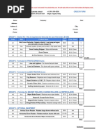 Rotby Order Form